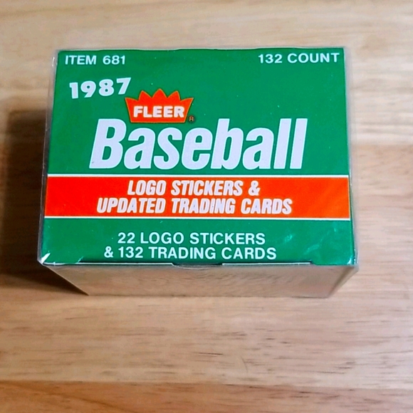 1987 Fleer Updated complete factory sealed set